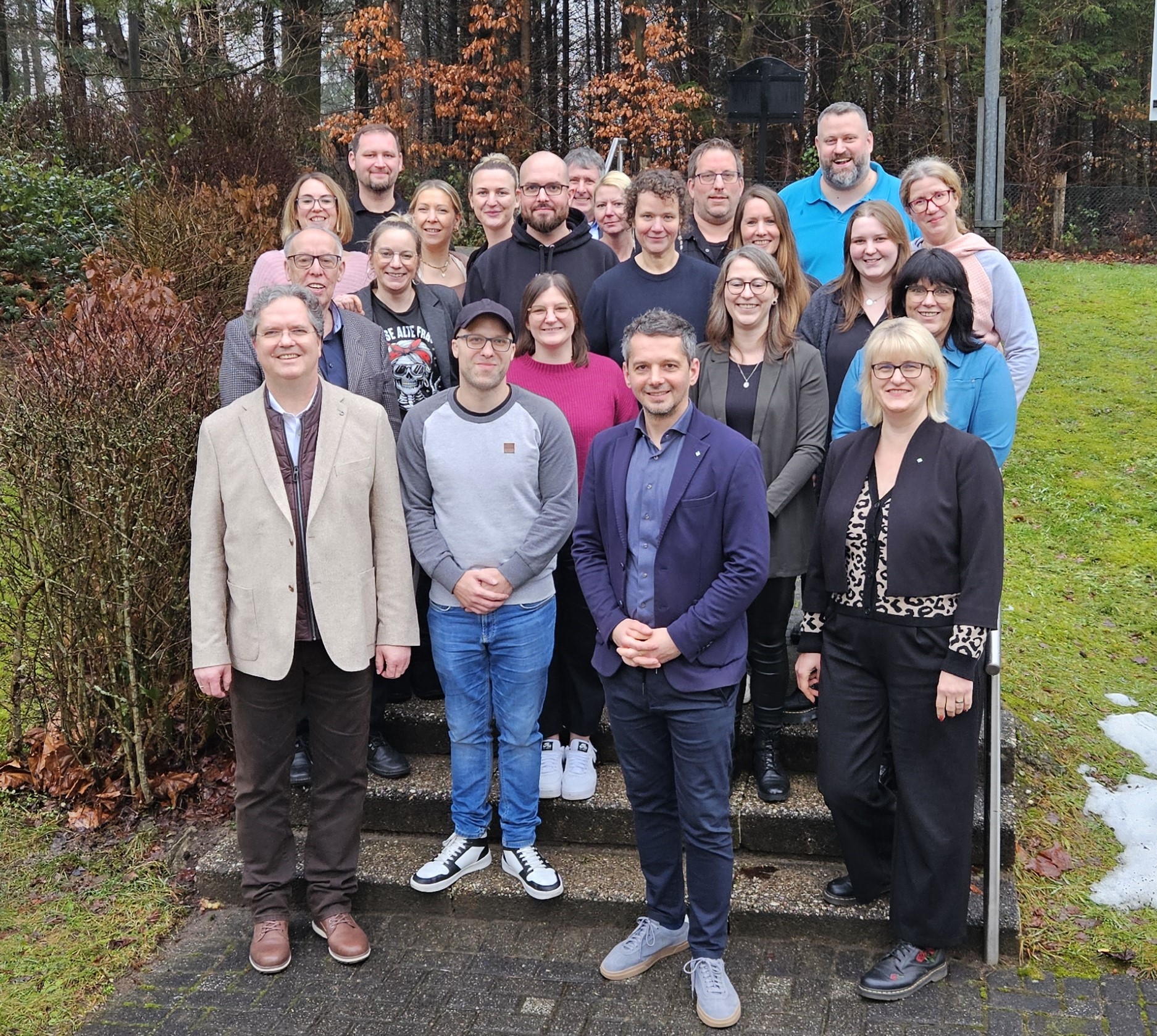 Eine Gruppe von Menschen